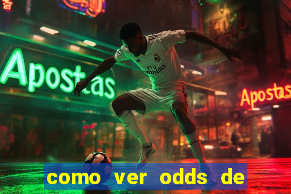 como ver odds de jogos passados